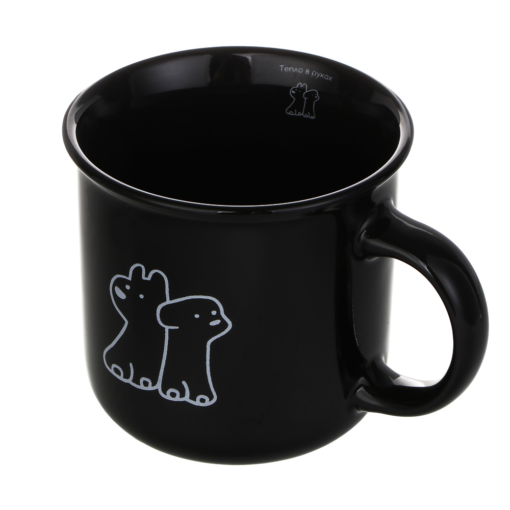 Кружка, 9,5x12x8,6 см, керамика, 2 цвета - #3