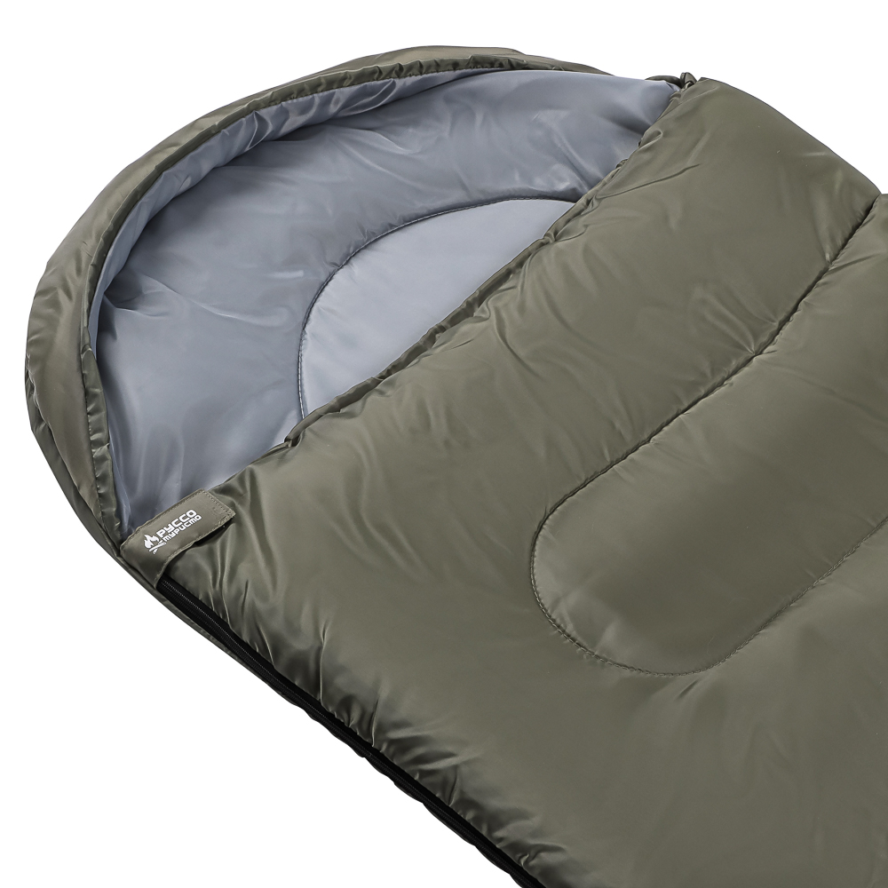 Спальник с капюшоном Экстрим тм РУССО ТУРИСТО, 210х75см, полиэстер 170T, 1300гр., 350г/м2, -10С - #3