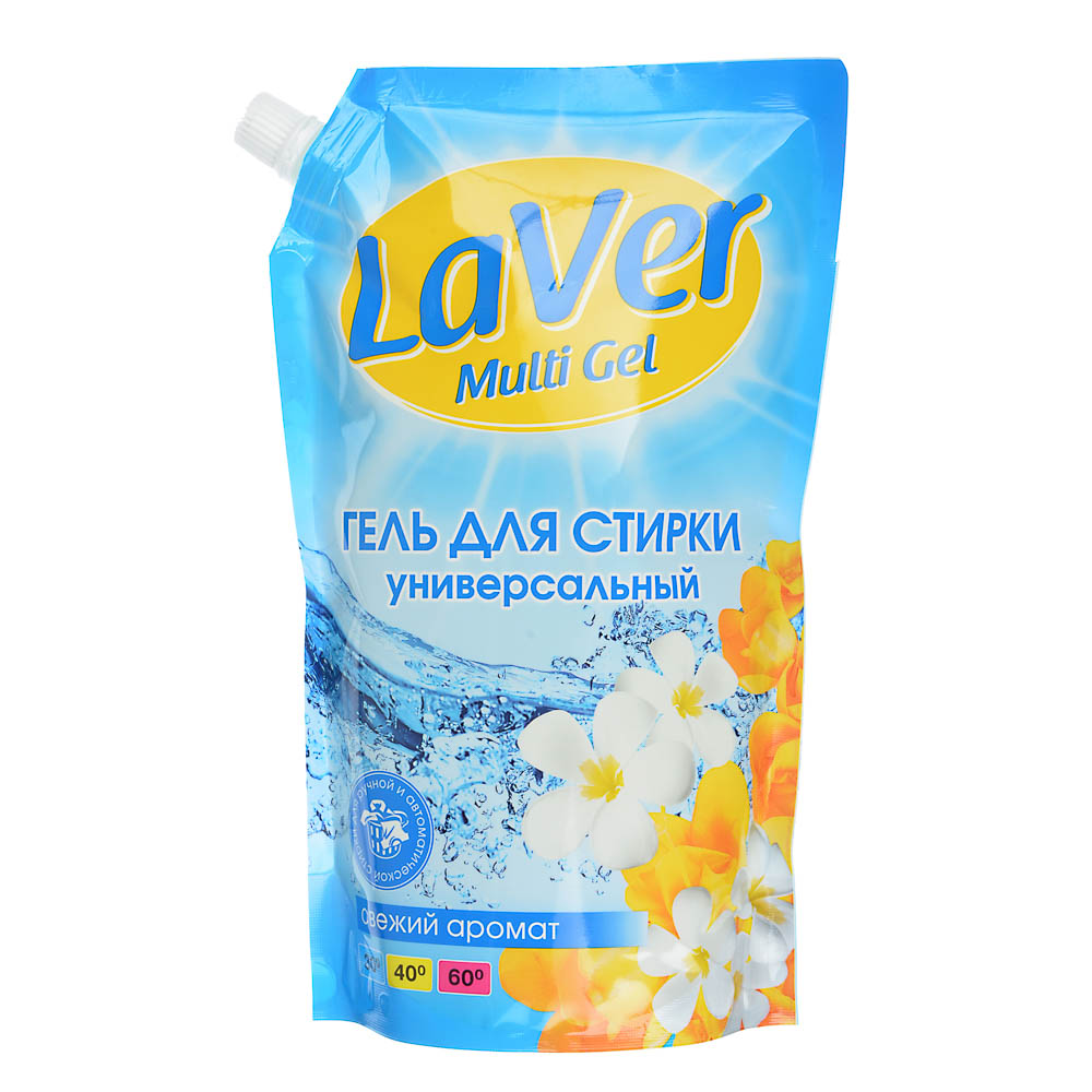 Средство для стирки LaVer,для цветного белья/универсальное,дой-пак,1л - #4