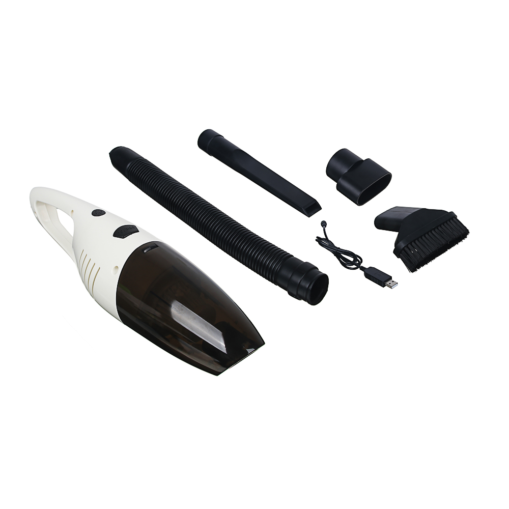 ЕРМАК Пылесос беспроводной 3500PA, 3 насадки, USB заряд - #2