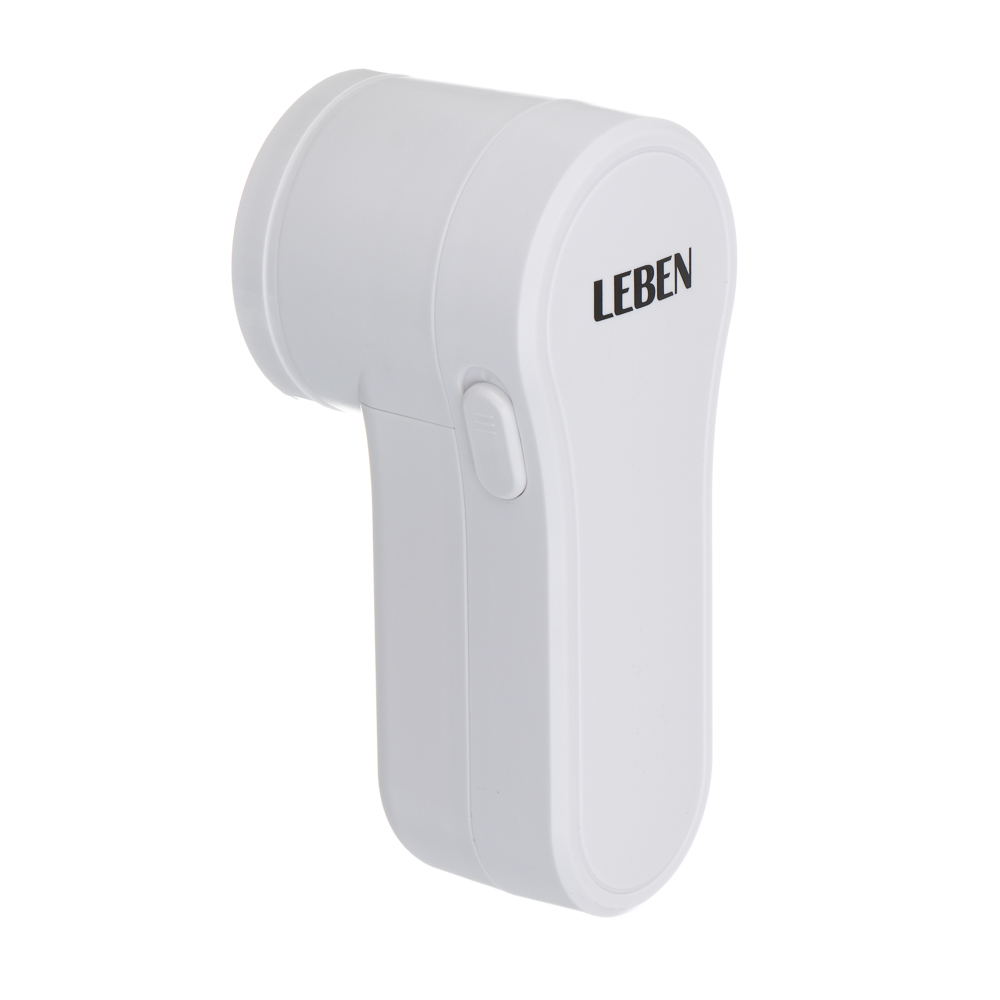 LEBEN Машинка от катышков, от 2xАА не в компл., съёмный контейнер, белая - #3