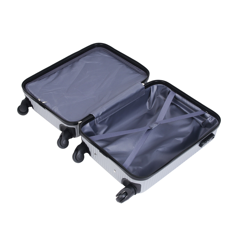 Чемодан дорожный cabin size, ABS пластик, 55х36х23см, 4 цвета - #11