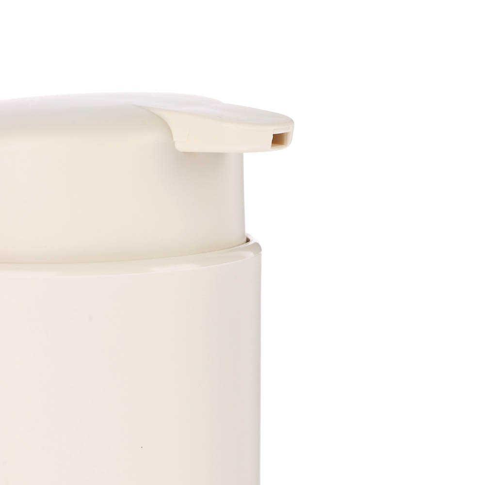 Диспенсер для жидкого мыла Flux, 250мл, бежевый, 7,5х7,5х14,5см - #2