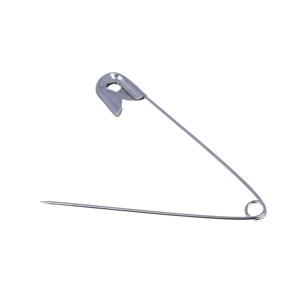 Булавки английские, 54 мм, 10 шт, цвет серебристый - #4