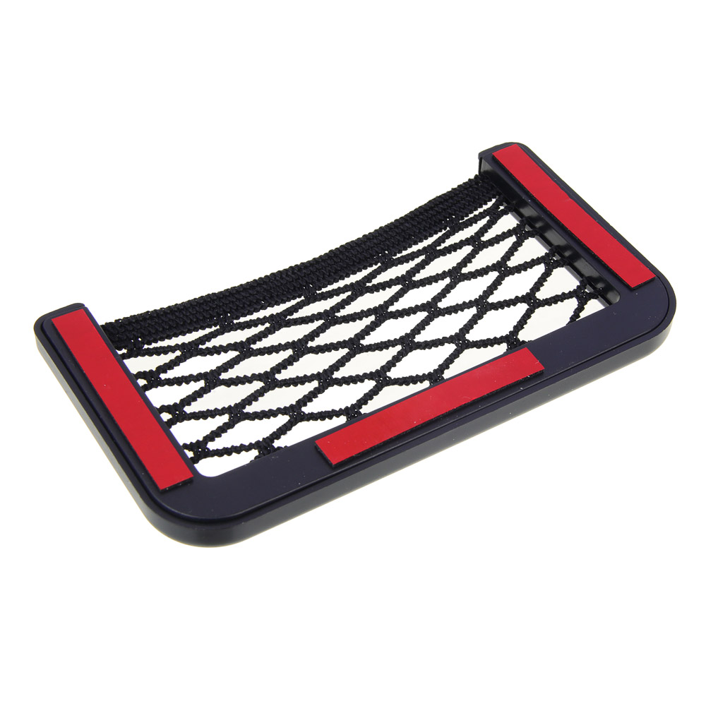 РОКОТ Карман-сетка под телефон, на клейкой ленте, 14,5x8см, чёрный - #4