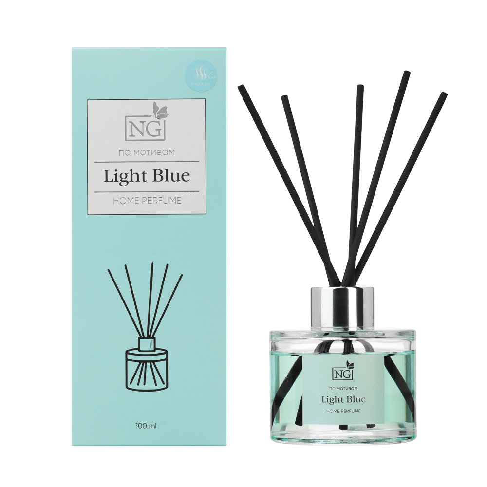 NEW GALAXY Диффузор Home Perfume,100 мл. Light blue - #1