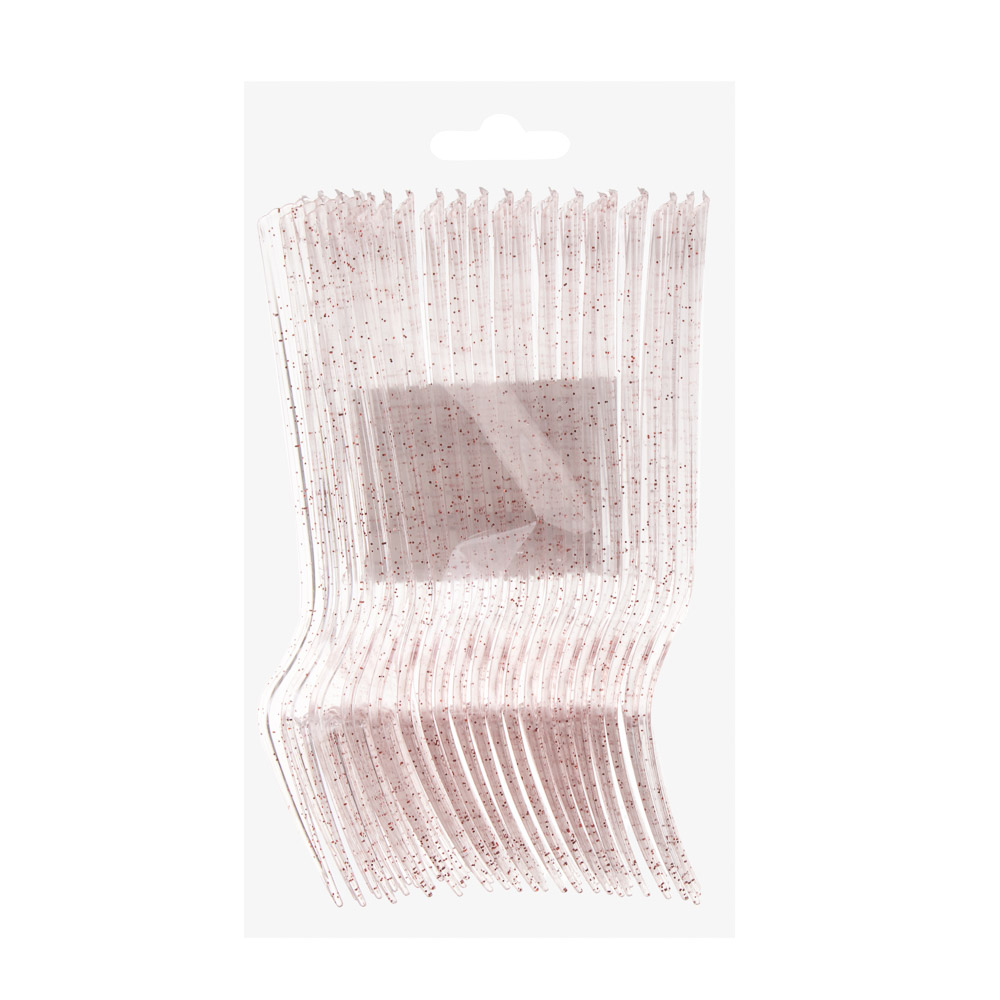 Набор столовых приборов одноразовых тм Fntastic - вилки, пластик, 20 шт, розовый - #4