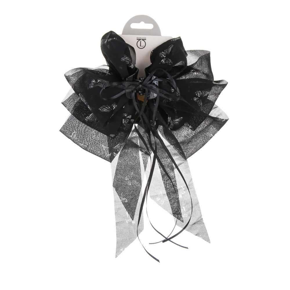 Краб-бант для волос, тм ЮНИLOOK, 4см, акрил, 2 цвета, #19 - #7