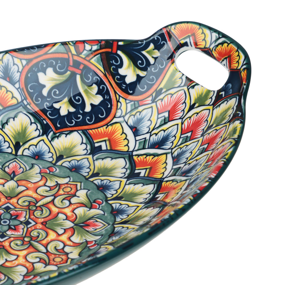 Блюдо с ручками 27х15х5,5см, тм MILLIMI Ориентал, керамика - #3