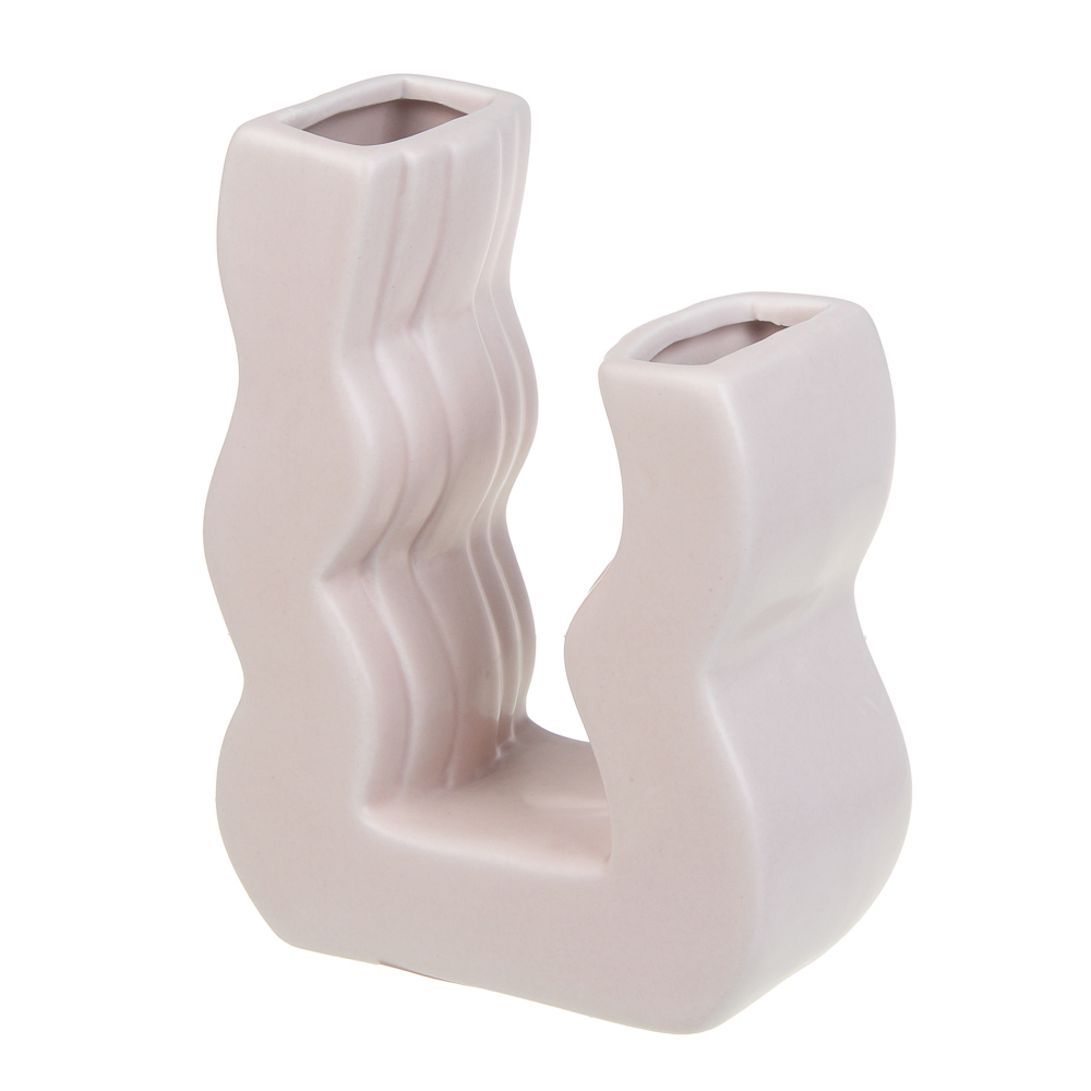 VETTA Вазон, 16,5x12,5x6 см, керамика, бежевый - #1