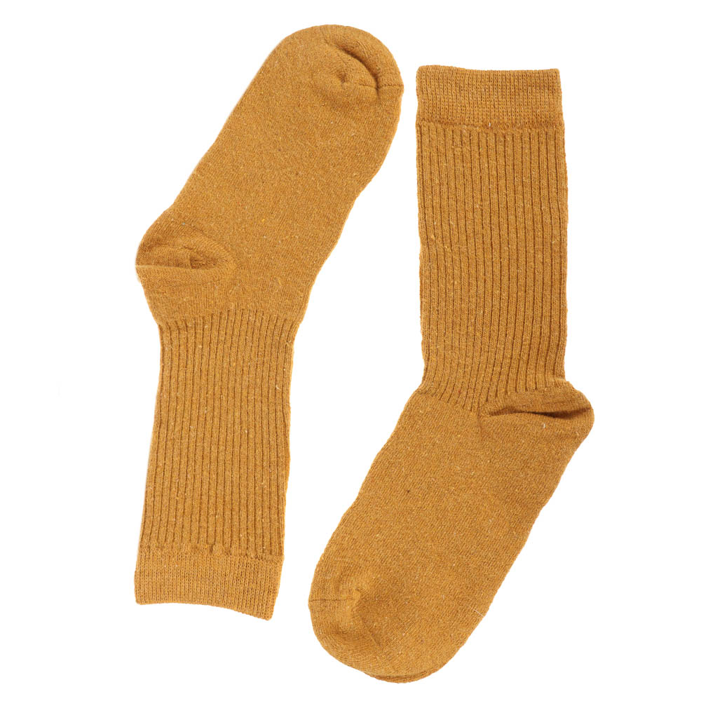 Носки женские "полушерсть" в рубчик, 65% полушерсть, 15% акрил, 10% спандекс, 10% эл, р. 36-39 - #3