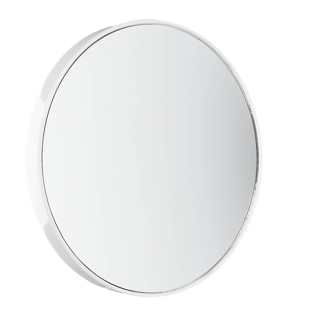 ЮНИLOOK Зеркало с 10-ти кратным увеличением на присосках, металл, пластик, d13см - #1