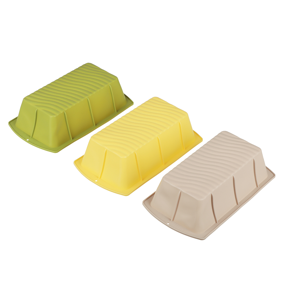 VETTA Форма силиконовая прямоугольная 22,5x12,5x6см, 3 цвета - #1