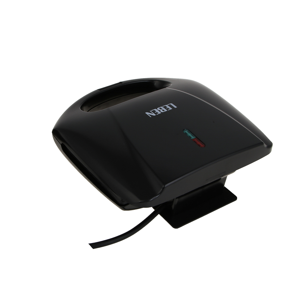 LEBEN Вафельница для бельгийских вафель, 1000 Вт, пластик, нерж. сталь, антипригарное покрытие - #9