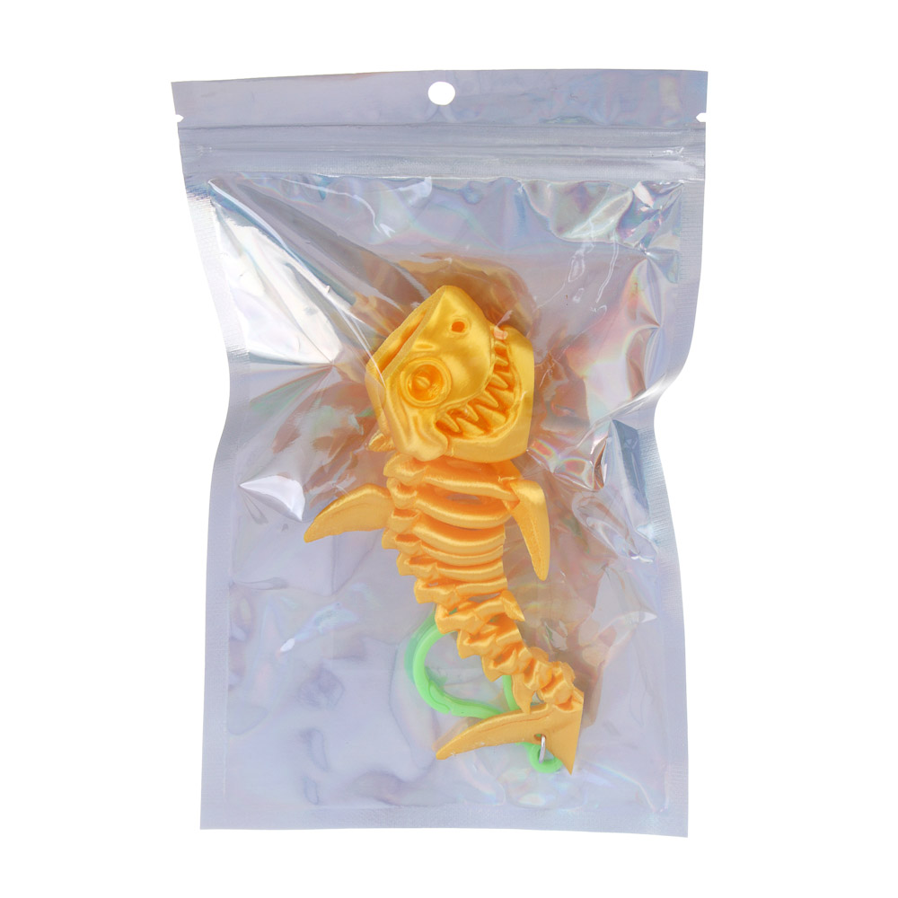 ИГРОЛЕНД Игрушка брелок 3D "Змея", PLA, 12см, 6 дизайнов - #3