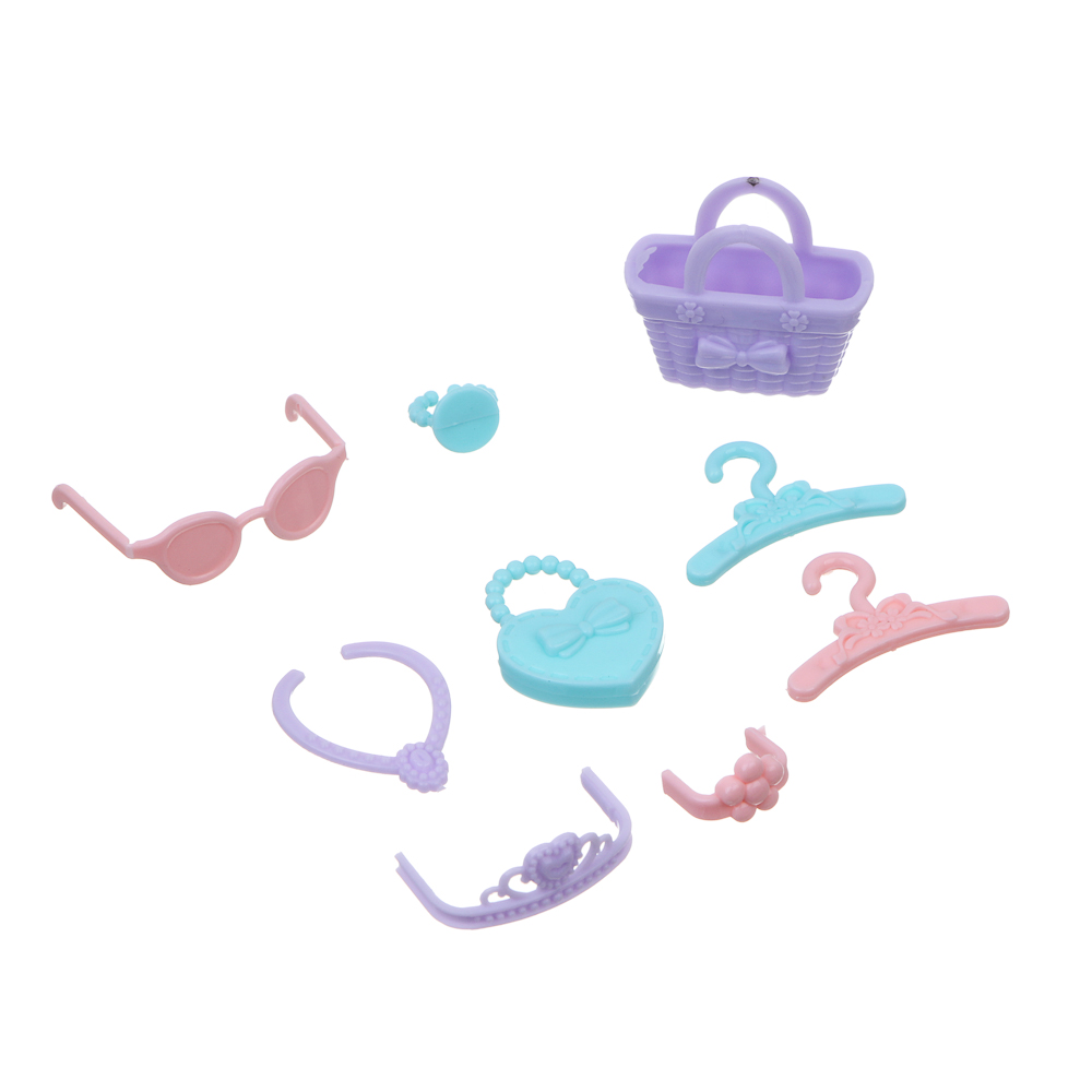 ИГРОЛЕНД Кукла 16см в подарочной коробке, 4 в 1, PP, PVC, ABS, 22х22х25 - #4