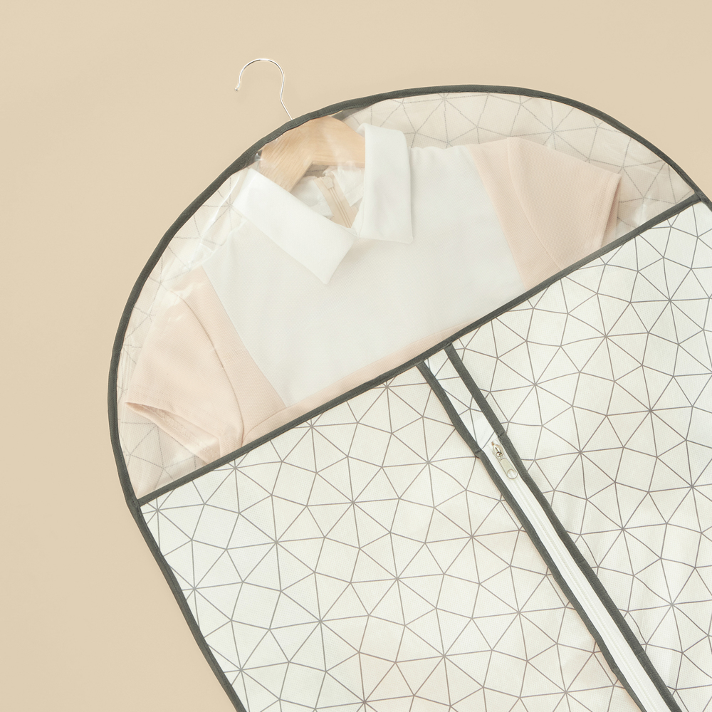 VETTA Чехол для одежды, с прозрачным окном, 60х130см, Валери, молния, полипропилен - #8