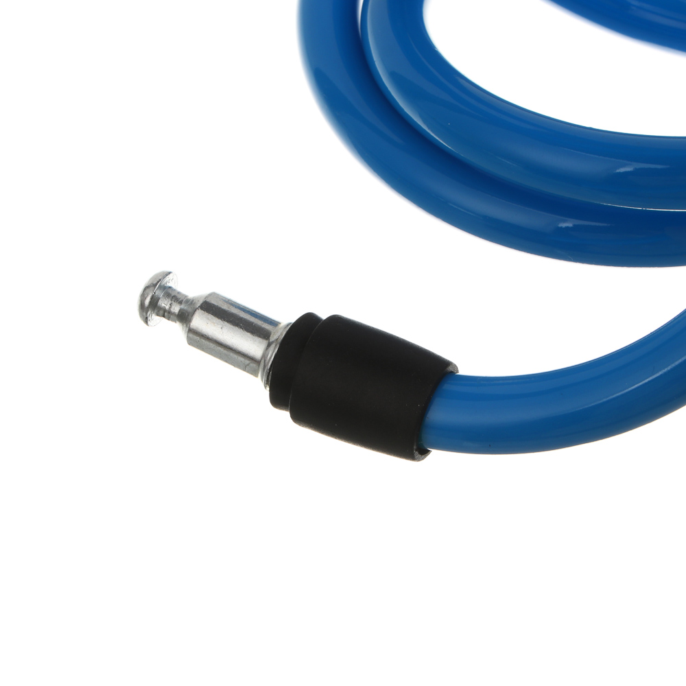 Замок велосипедный тм BY SPORT, противоугонный, тросовый, 1200х12мм, металл, пластик, 3 цвета - #6