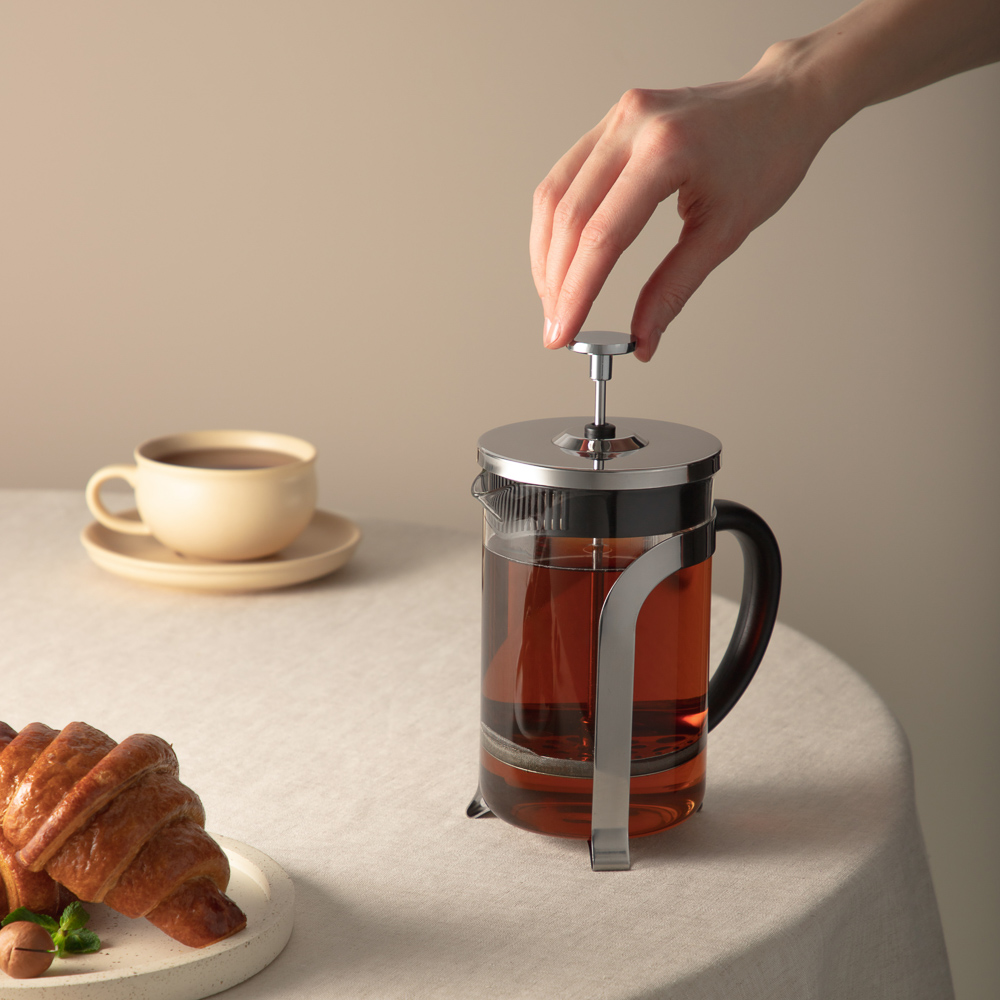 SATOSHI Орлеан Френч-пресс 800мл, жаропрочное стекло - #11