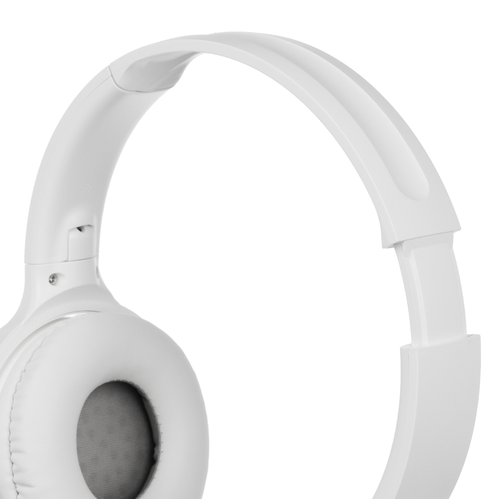 BY Наушники беспроводные полноразмерные PopKids, 300мАч, BT5.4, белый - #4