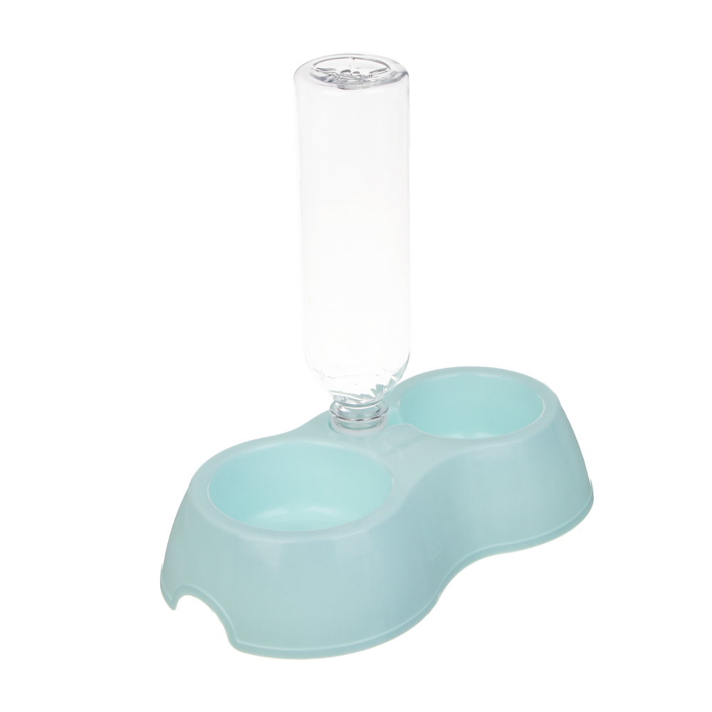 Миска-поилка для животных, тм VETTA, пластик, 27x27x15см - #1