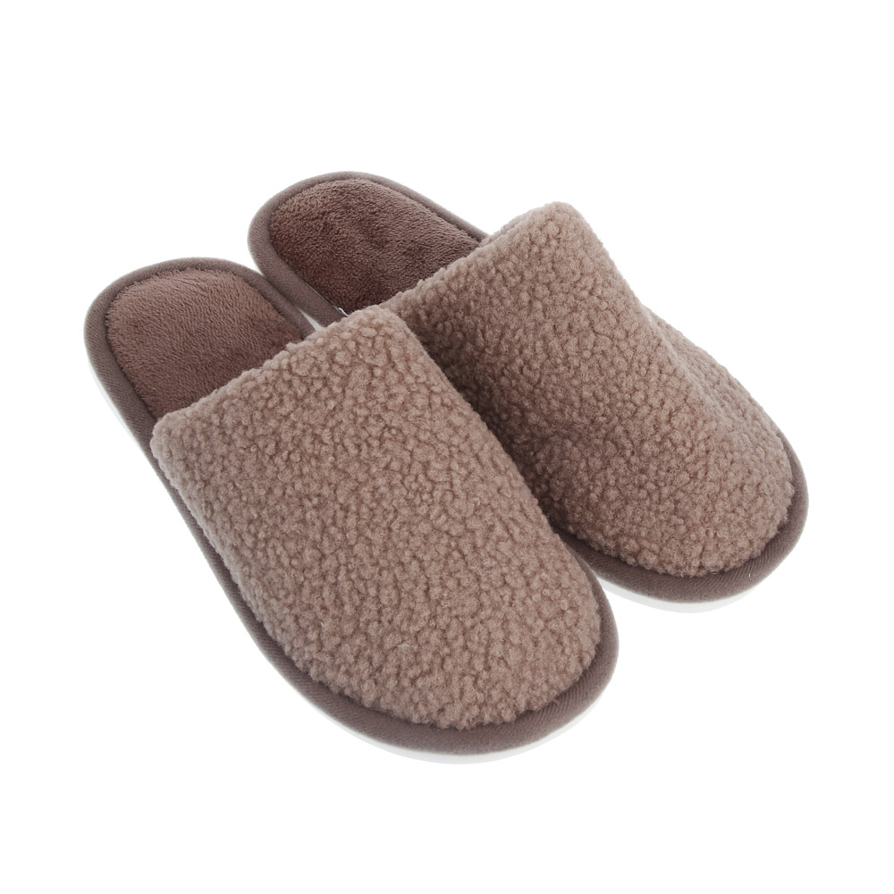 Обувь домашняя, размер 40-41, цвет бежевый, #1 - #1