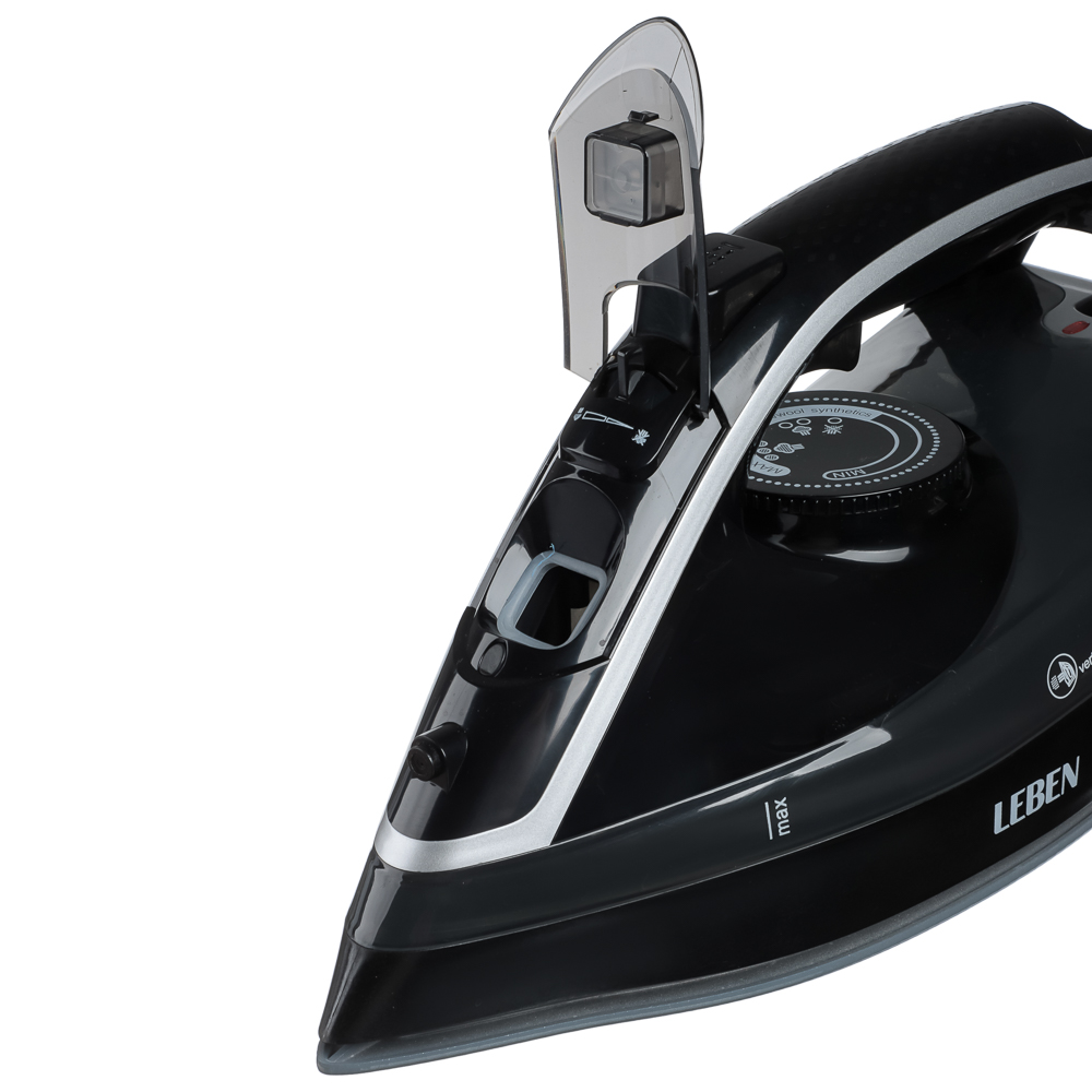 LEBEN Утюг 3000ВТ керамич покрытие, антикапля, антинакипь, шнур1,8м - #4