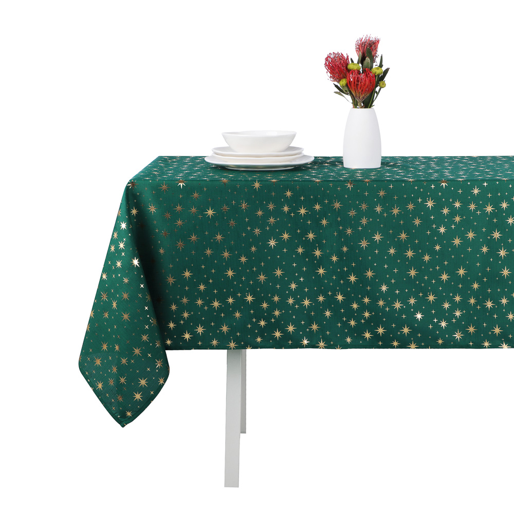 PROVANCE Щелкунчик Скатерть текстильная с фольгированным принтом, 140х180см, 100% полиэстер, 2 диз. - #3
