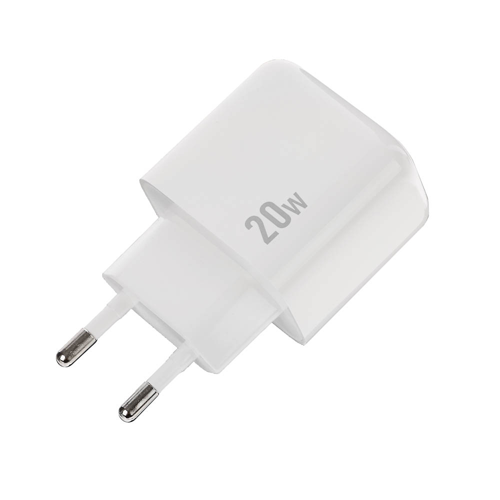 hoco. Зарядное устройство модель CS54A, USB-С PD 20W+QC3.0, цвет: белый - #14