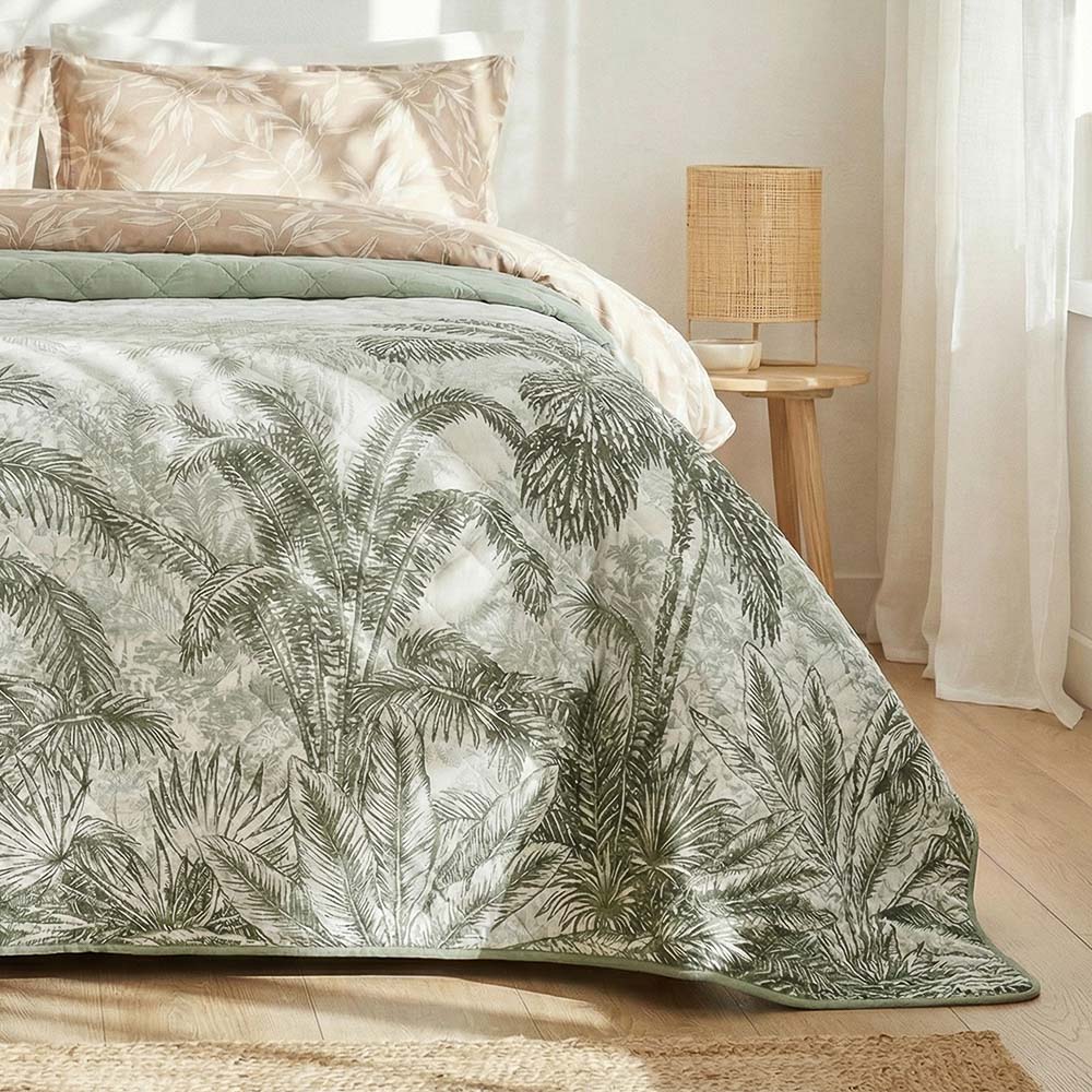 PROVANCE Мосс Покрывало стеганое принтованное 200х220см, 100% полиэстер - #8