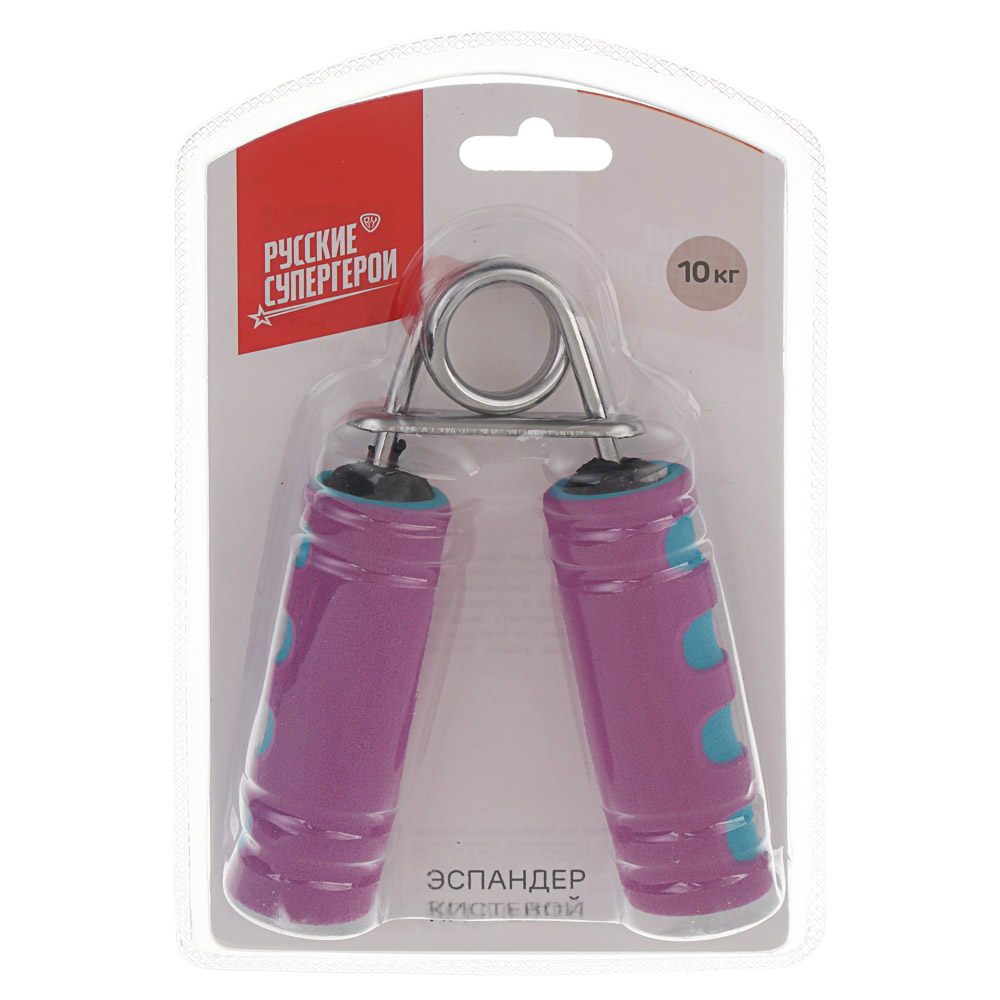 Эспандер кистевой тм BY SPORT, 10кг, 12x9,5см, металл, ПП, поролон, 2 цвета - #6