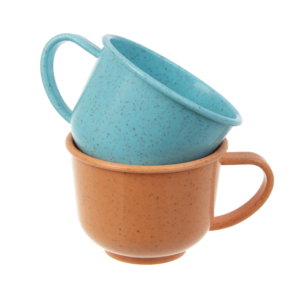 ИГРОЛЕНД Игровой набор посуды "Экопластик", 14 предметов, пластик, 37х7х39,5 см - #11