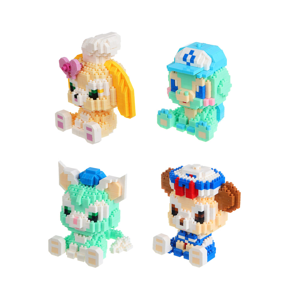 Конструктор мини 3D "Зверята", ABS, 11,5х4,5х16см, 4 вида - #2