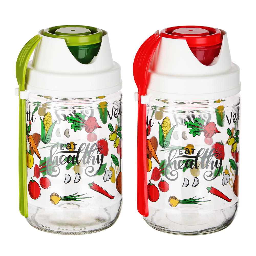 HEREVIN Банка с вилкой "Свежие овощи", 660мл, стекло, 131614-002 - #1