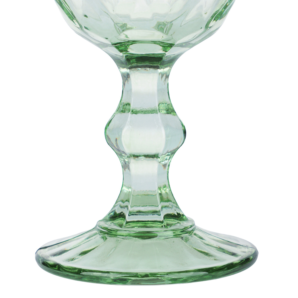 Бокал для вина тм MILLIMI Ромб, 320мл, стекло, цвет - #6