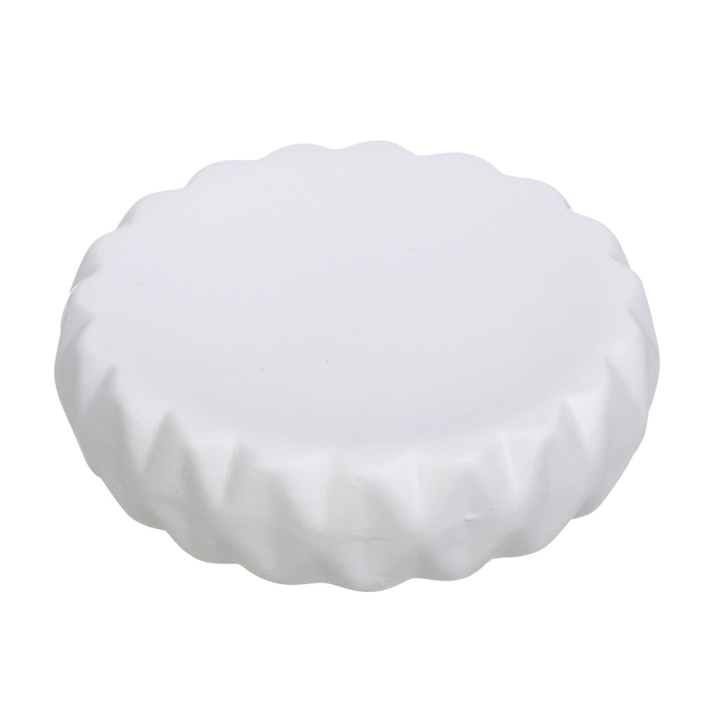 VETTA Мыльница, керамика, 11,5x11,5x3 см, ромбы, молочный - #2