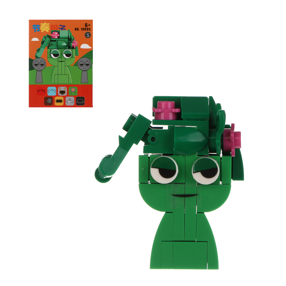 ИГРОЛЕНД Конструктор "Поющие монстрики", 8х3,5х11 см, ABS, 8 видов - #1