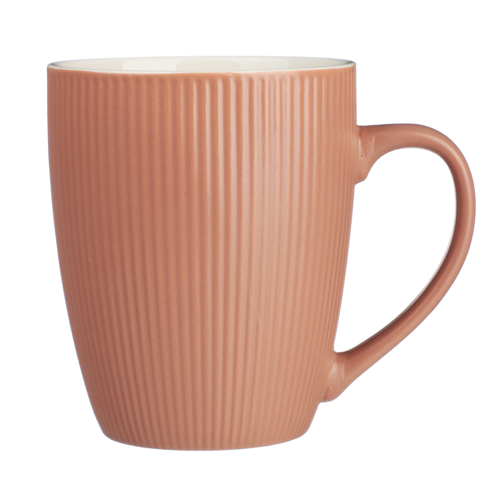 MILLIMI Кружка Рельеф цветной, 350мл, фарфор, 4 дизайна - #2