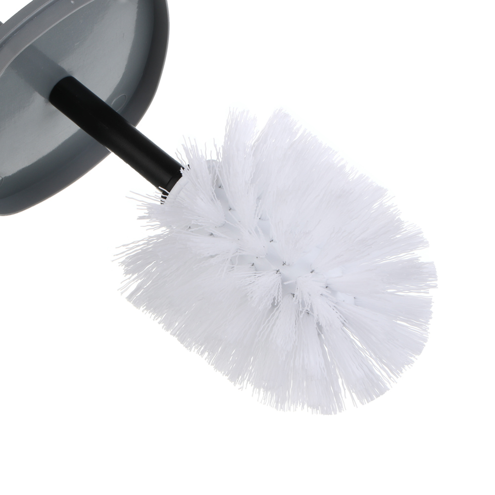 Ёрш для унитаза тм VETTA Сидней, пластик, PP, серый, 9,5x39,5см - #6