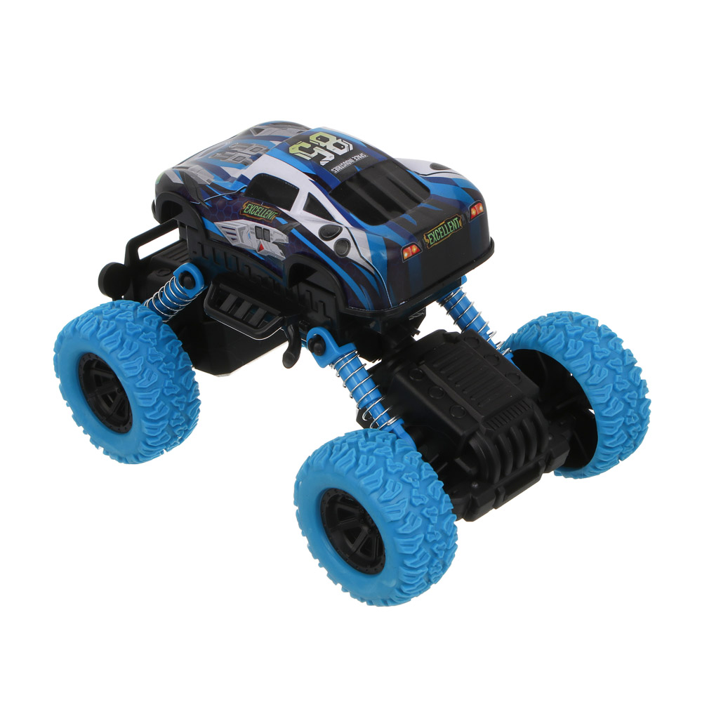 ИГРОЛЕНД Внедорожник инерционный, стреляет дисками, металл, РР, 18х12х11,3 см, 6 дизайнов - #5