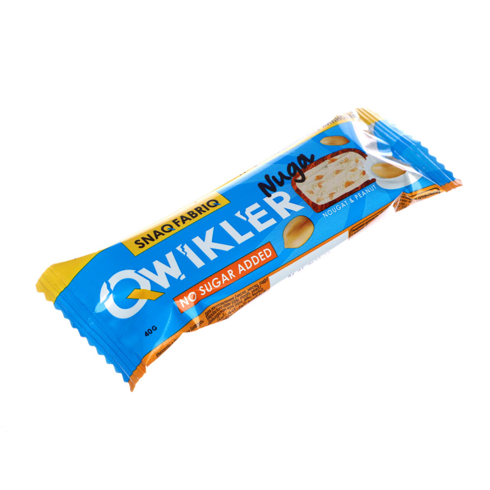 Батончик глазированный "Нуга с арахисом" SNAQ FABRIQ, 40 г купить с ...