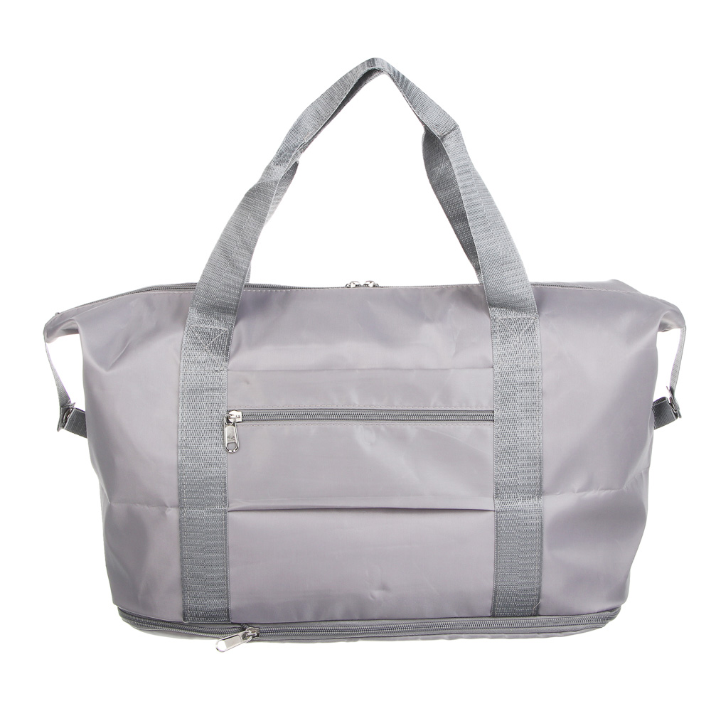 Сумка дорожная с расширением на молнии, полиэстер, 55х44х23см, 3-5 цветов - #7