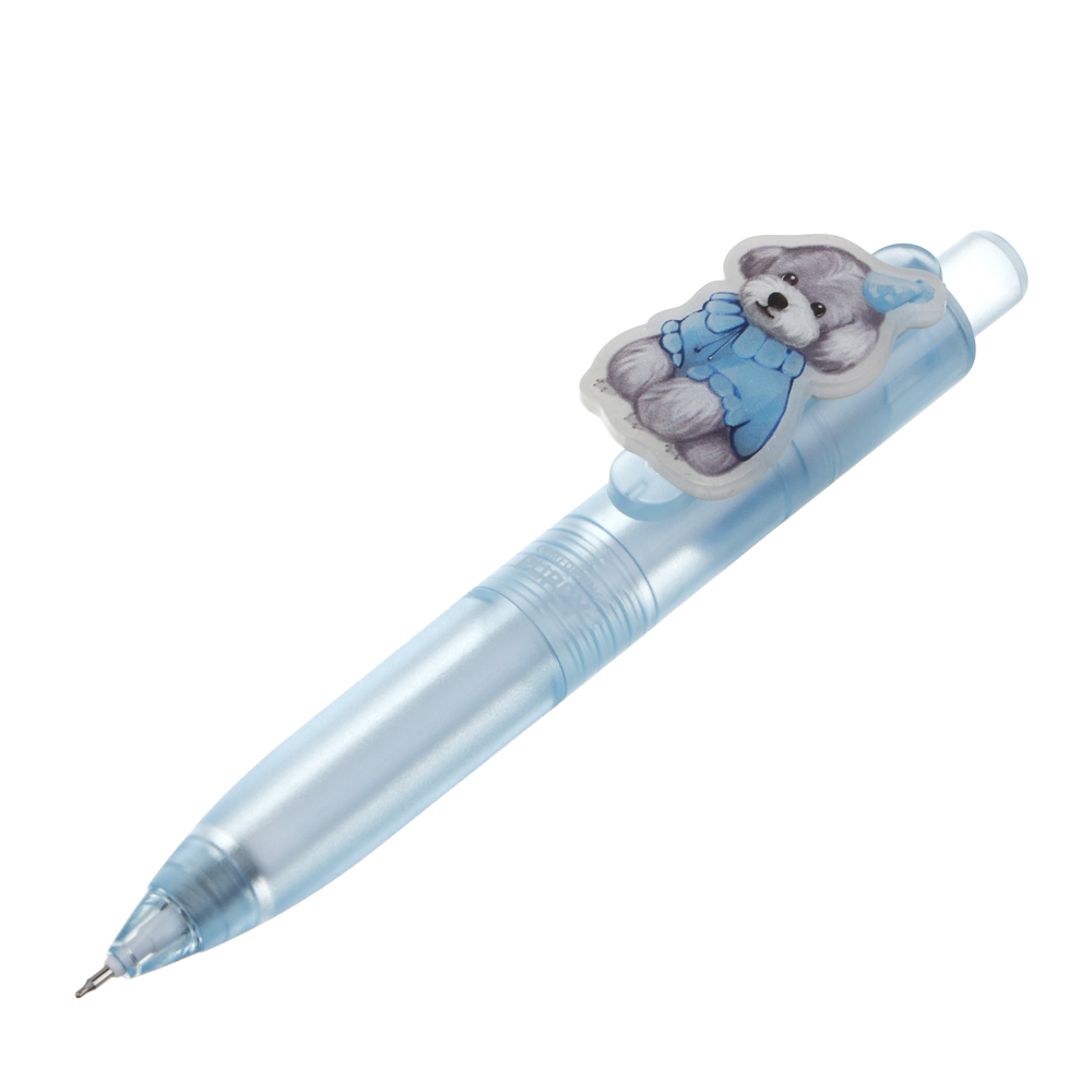 Ручка автоматическая гелевая синяя "Релакс собачки", 3 вида - #2