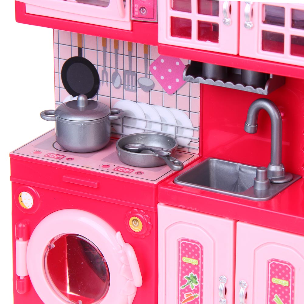 ИГРОЛЕНД Мебель для кукол, кухня с акс., ABS, PP, 11,1х5,3х23,6 см, 4 вида - #8