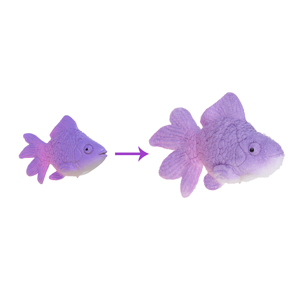 ИГРОЛЕНД Игрушка растущие животные "Морские обитатели", TPR, 6,1х9,2 см, 12 дизайнов - #9