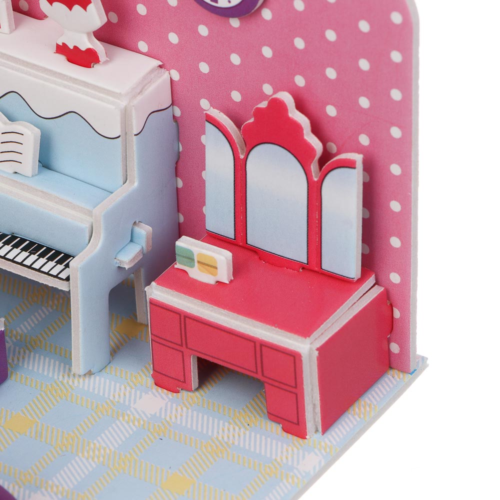 ХОББИХИТ Набор для творчества "Комната", EPS, бумага, 21х14,5см, 4 дизайна - #8