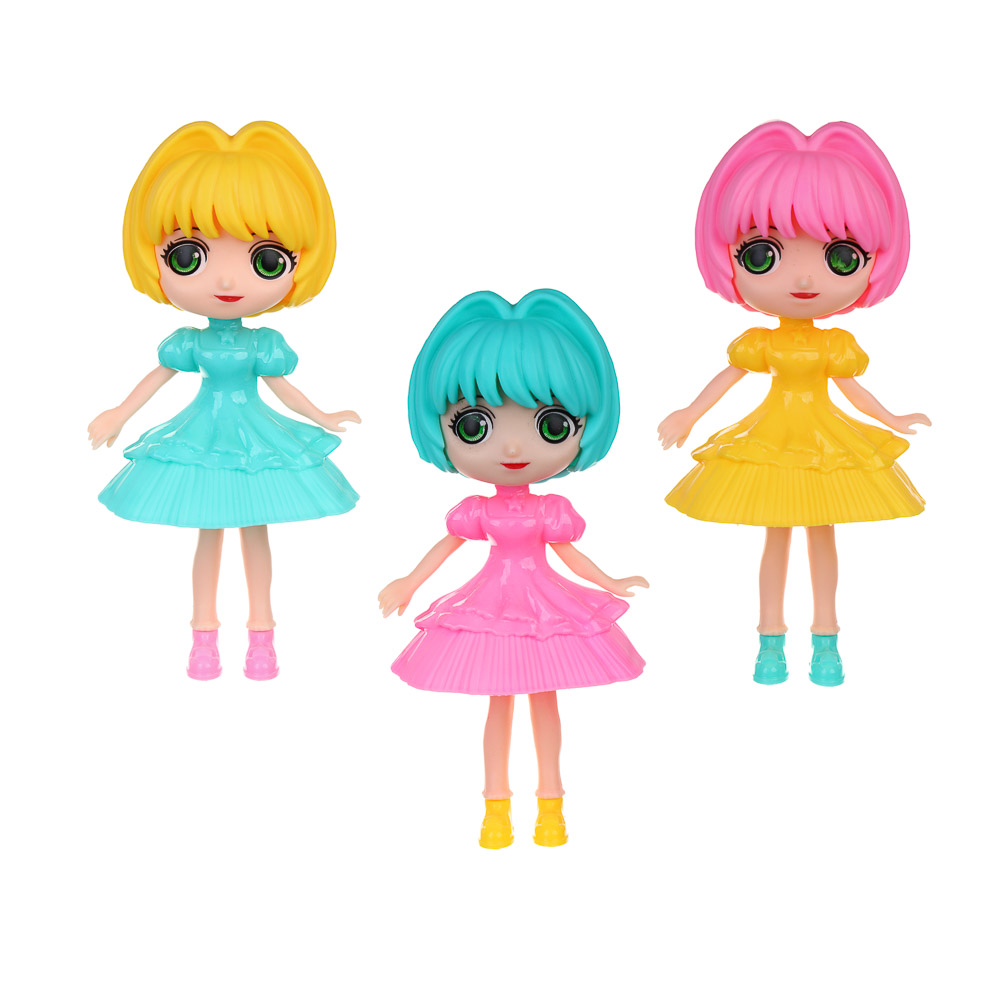 ИГРОЛЕНД Кукла с аксессуарами, PP, ABS, 16,5х3,5х29 см, 3 вида - #2