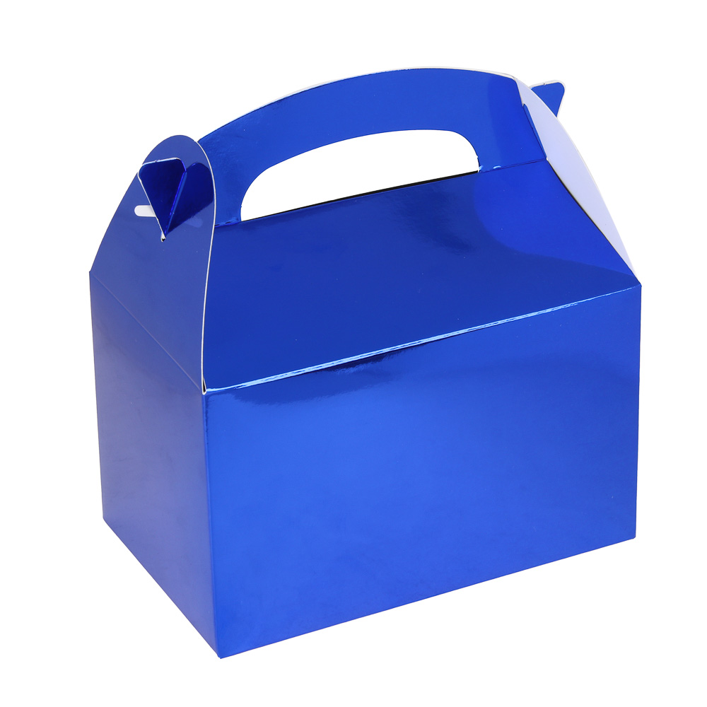 Коробка подарочная, складная, фольгированная, 15x9,2x9,2см, 6 цв. - #2