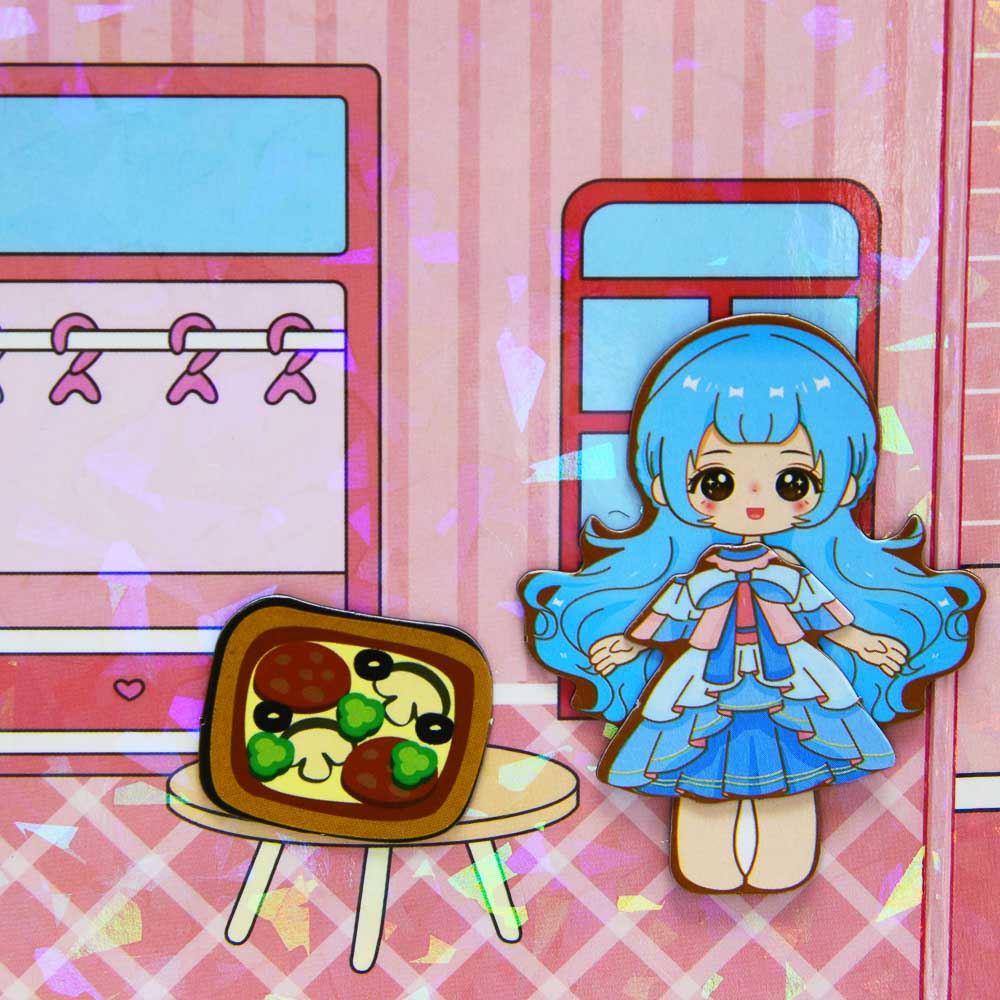 ХОББИХИТ Аппликация магнитная, 13,5х10см, бумага, винил, 4 дизайна - #6