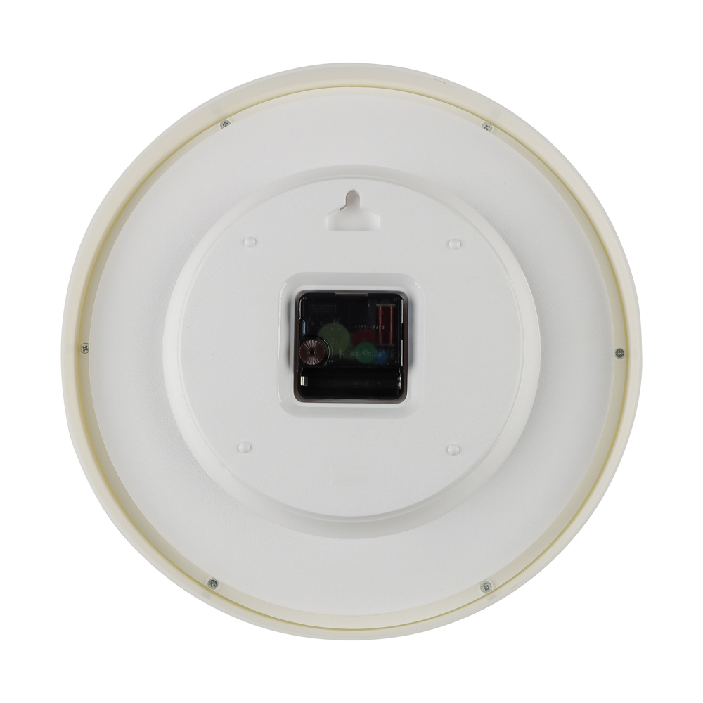 Часы настенные круг d=30см, корпус белый, "Лошади" - #3